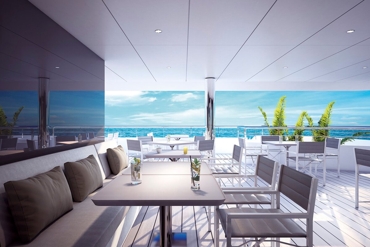 Emerald Azzurra Terrace dining
