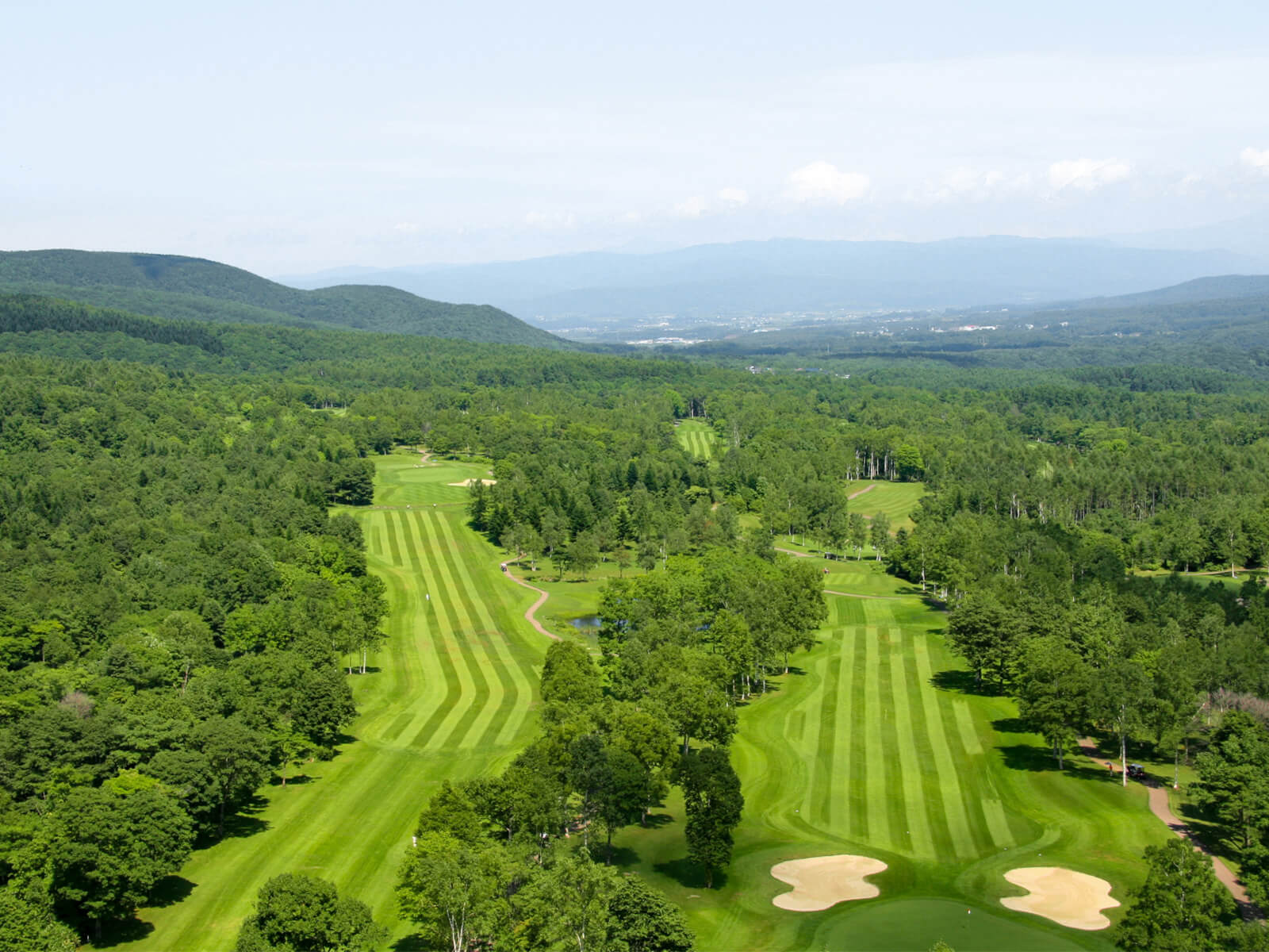 Niseko Village Golf Course in Hokkaido, Japan